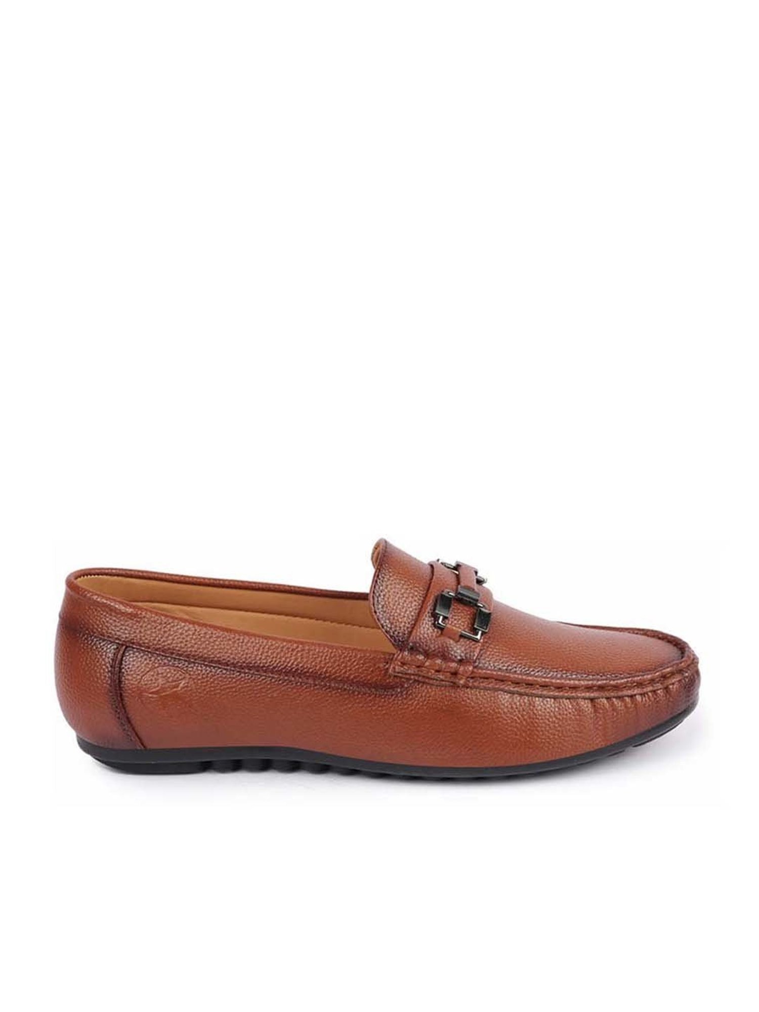 Fausto Men's Tan Casual Loafers