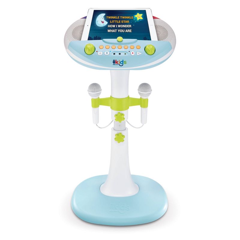 Rite Lite 7.5" Hanukkah Musical with 5 Chanukah Songs Microphone - Black