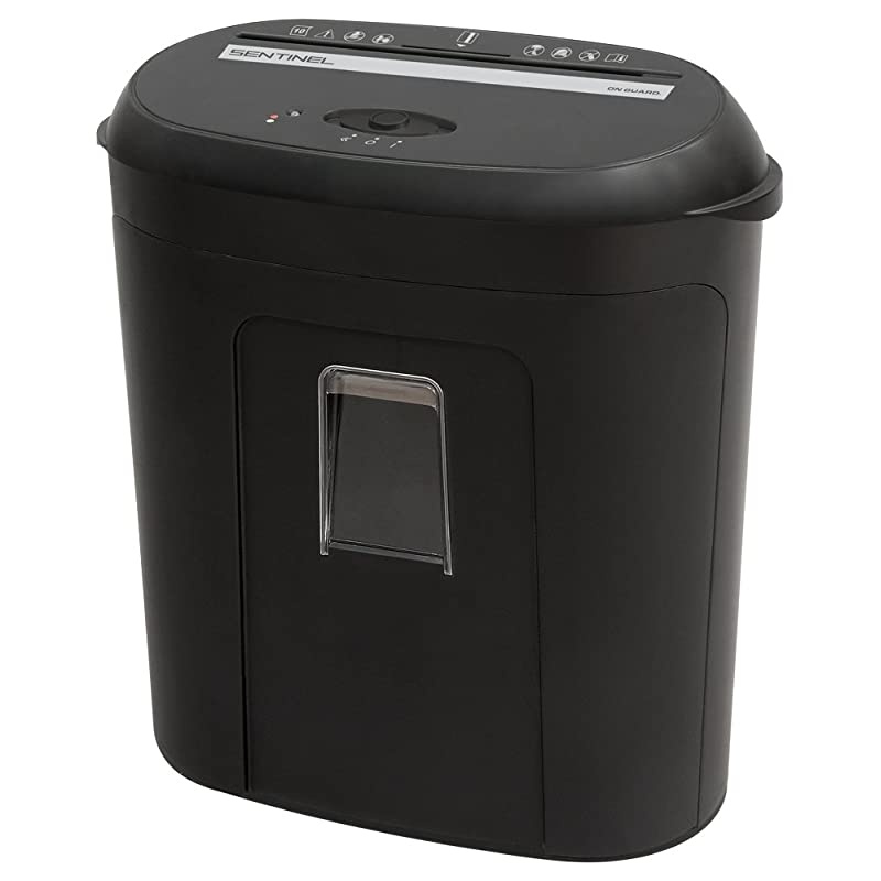 FM100P On Guard 10 Sheet High Security Microcut Paper/Credit Card Shredder with 3.04 Gallon Pullout Waste Bin Shredder