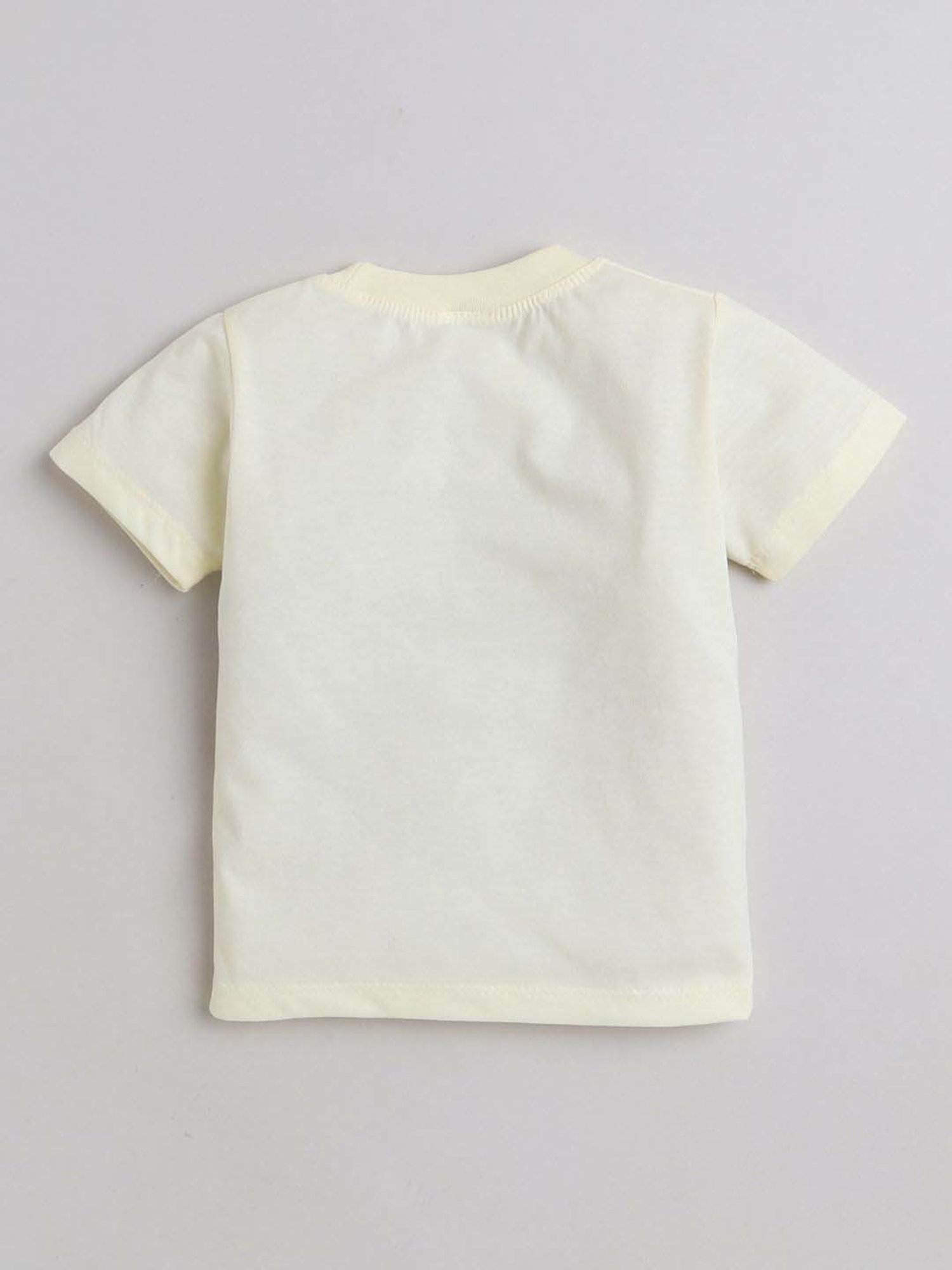 GJ baby Green & White Cotton Camouflage Full Sleeves T-Shirt Set