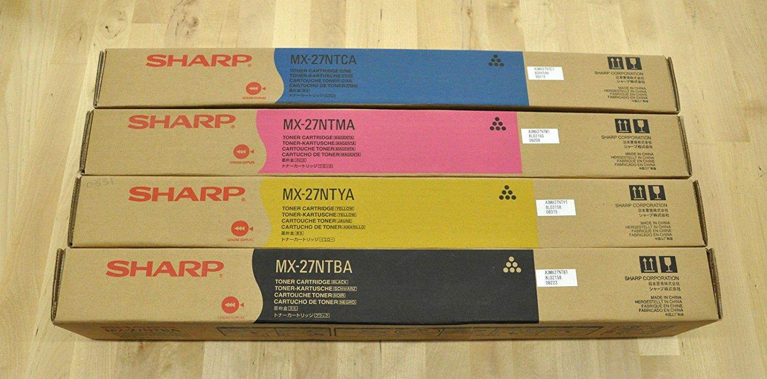 Sharp OEM MX27NTCA TONER CARTRIDGE (CYAN) For MX3501N (MX27NTCA) -