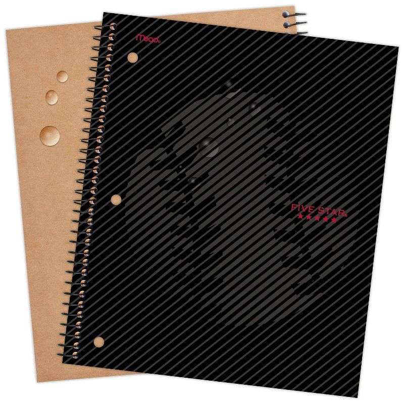 Spiral Notebook 1 Subject College Ruled Sports Baseball - Five Star