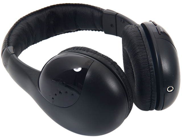 New 5 in 1 Wireless Headphone Black for MP3/MP4 PC TV CD FM Radio