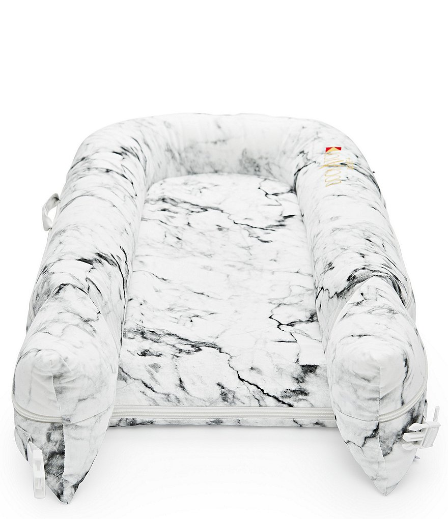 DockATot 0-8 Month Marble Print Deluxe Dock Stage 1