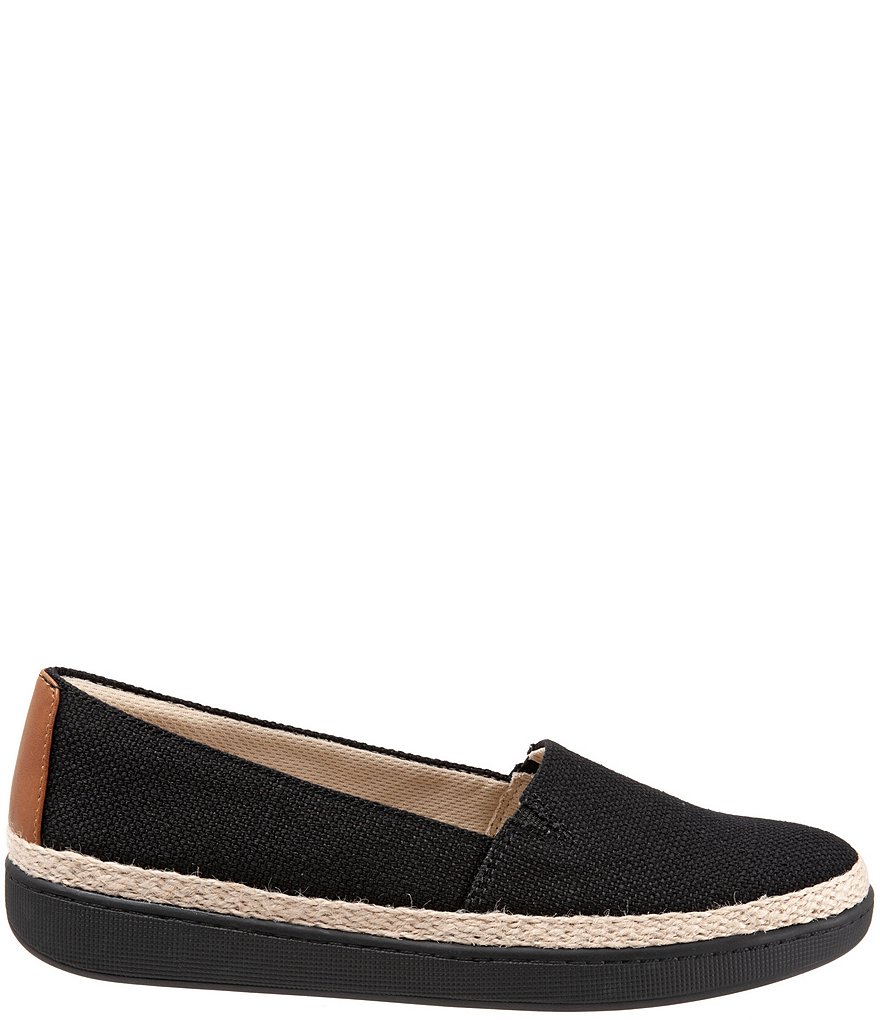 Trotters Accent Canvas Espadrille Slip-Ons