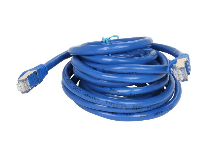 Rosewill RCW-10-CAT7-BL 10 ft. Twisted Pair (S/STP) Networking Cable