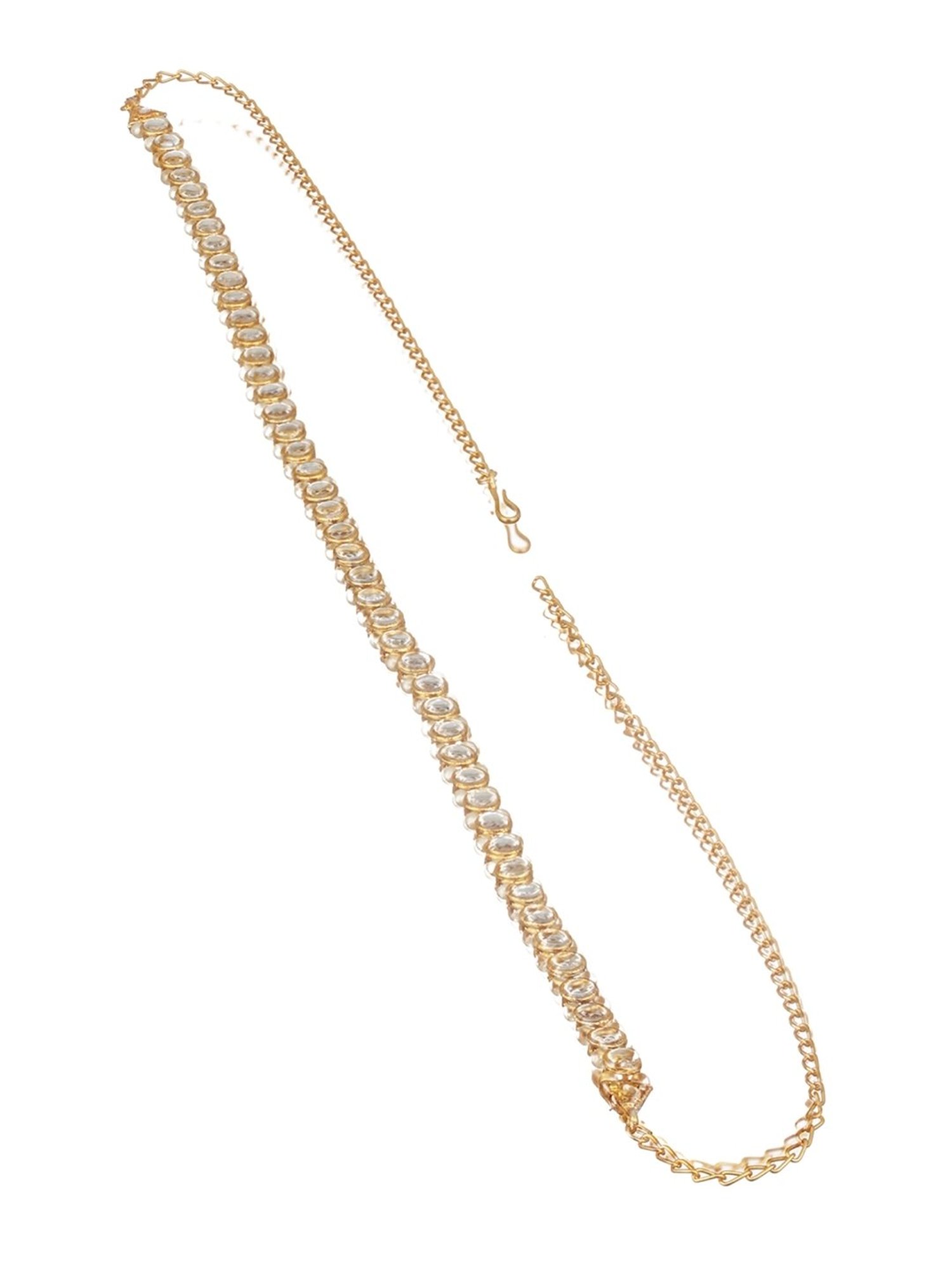 Aatmana Royal Golden Kundan Waist Belt