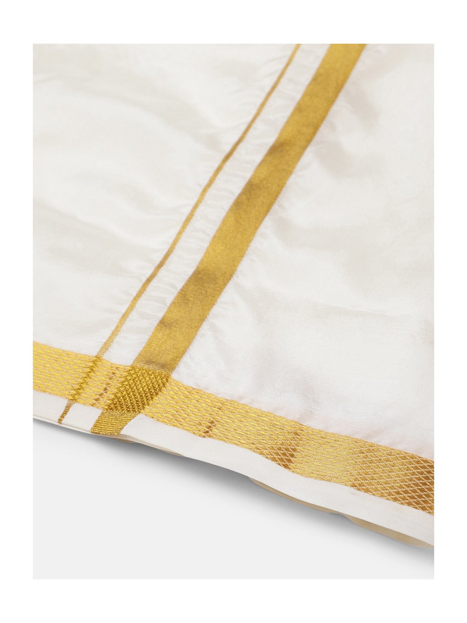 THANGAMAGAN Kids Light Pink & Cream Solid  Shirt,  Dhoti,  Towel With  Freebies Set