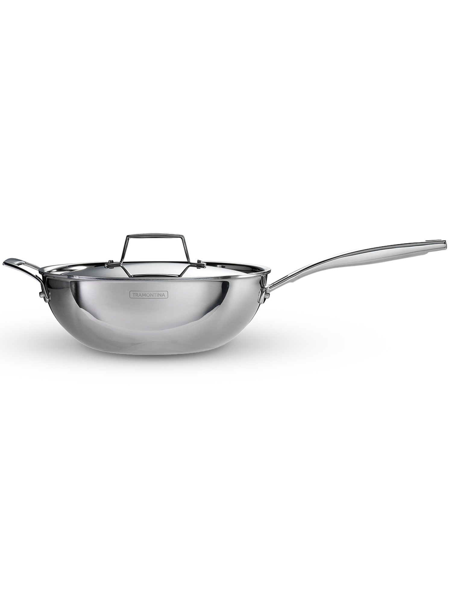 HAZEL Silver Induction Bottom Tope Stainless Steel Patila - 17.7 cm (2500 ml)