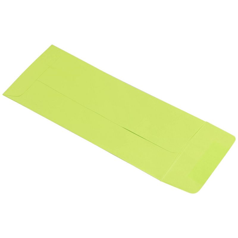 JAM Paper 50pk 4 1/2 x 10 3/8 #11 Policy Envelopes - Lime Green