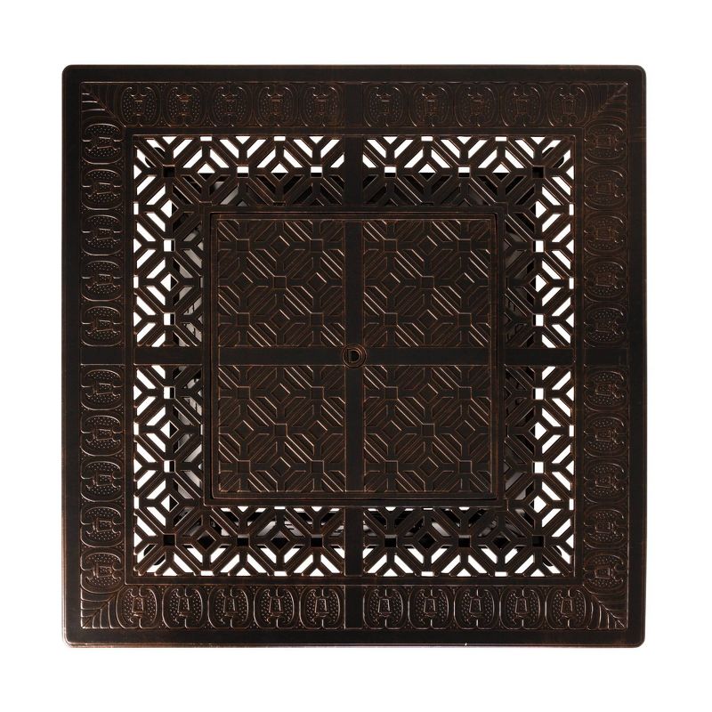 Dynasty Square LPG Fire Pit - Fire Sense