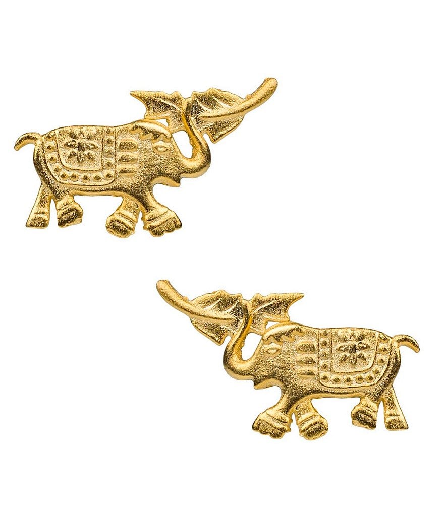Patricia Nash Elephant Stud Earrings