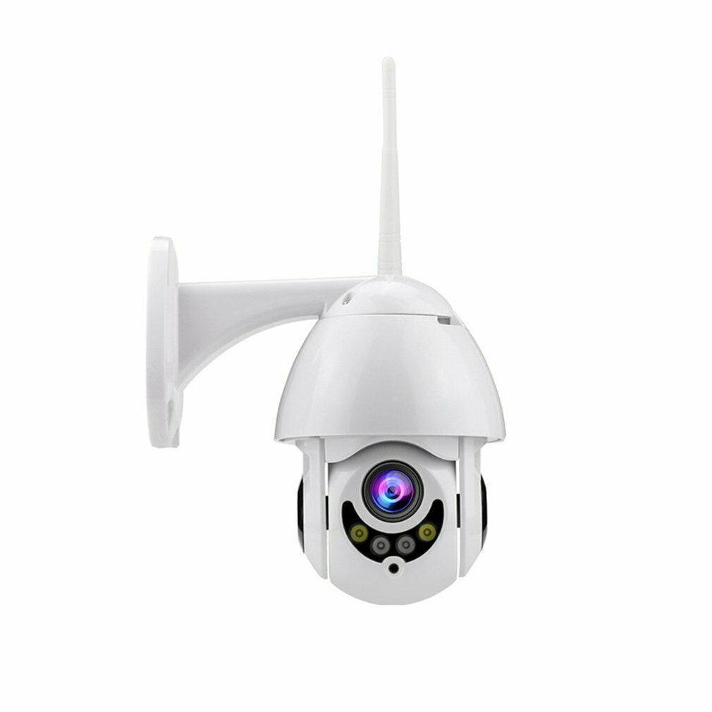 1080P HD Network Surveillance Camera 200W Fixed Focus US PLUG P2P Cloud Access IR Night Version Two-way Audio for IPhone Android Windows
