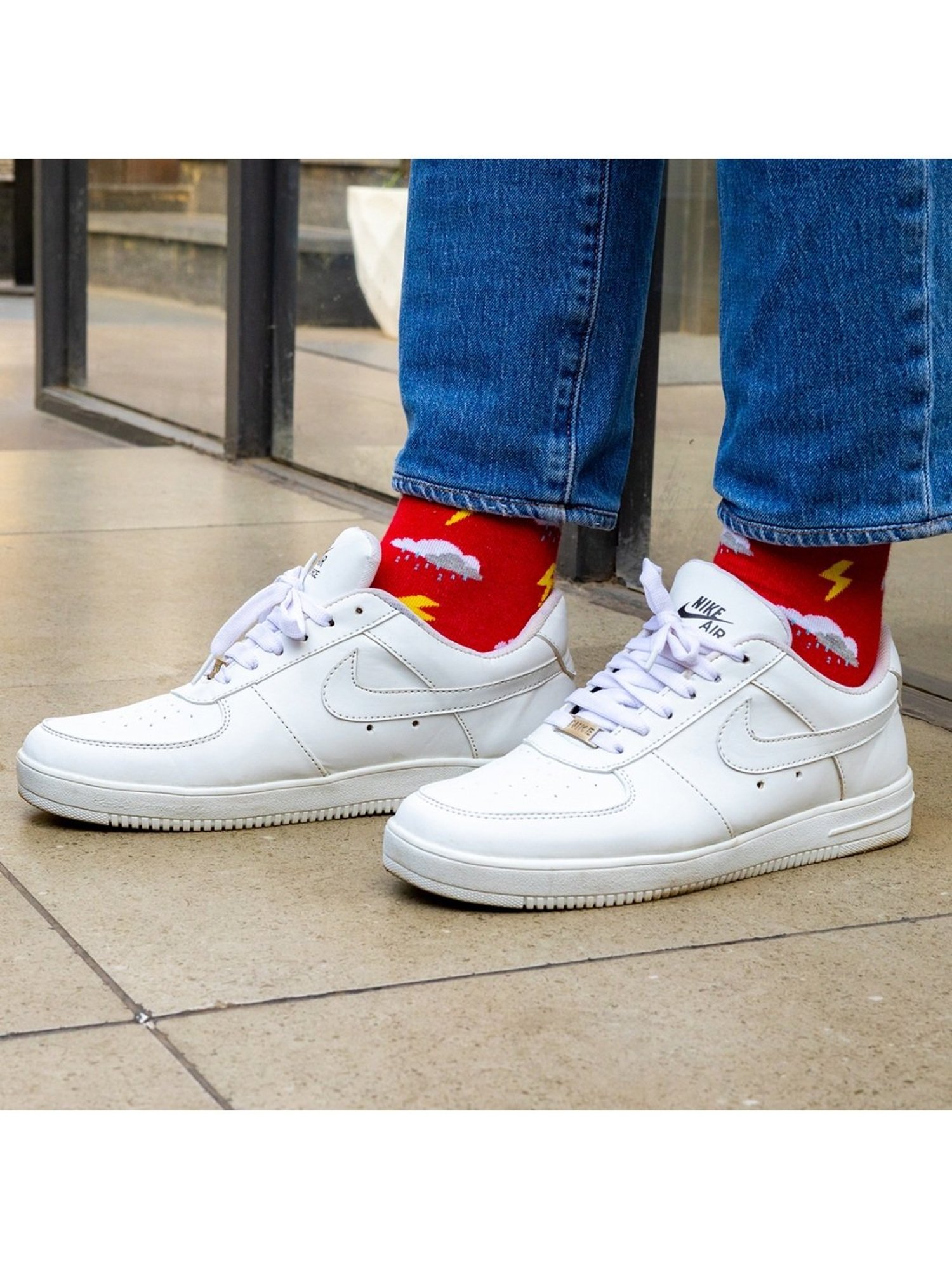 Man Arden Multicolor Printed Socks