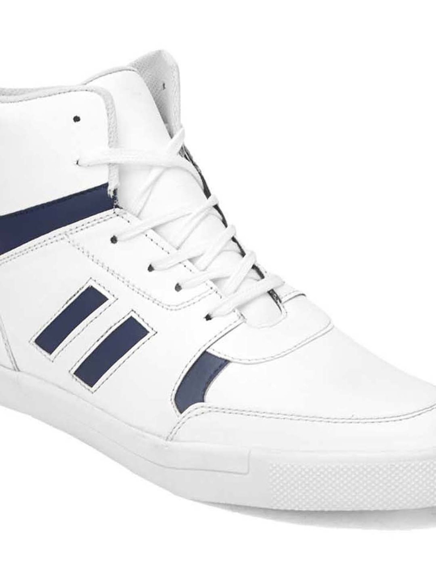 Giorgio Men's White Ankle High Sneakers