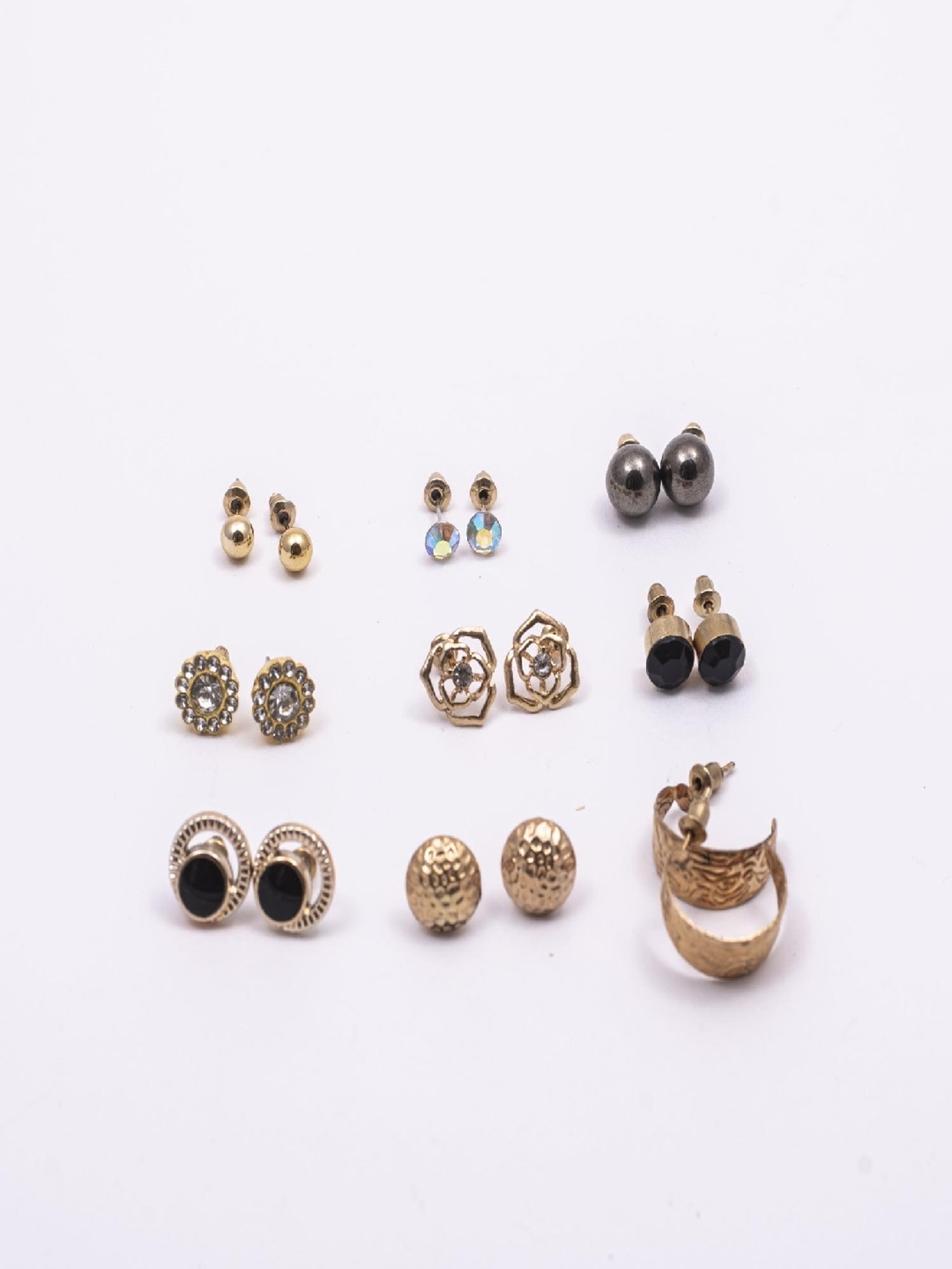 Jewelz Semi Precious Alloy Earrings Set for Girls & Women