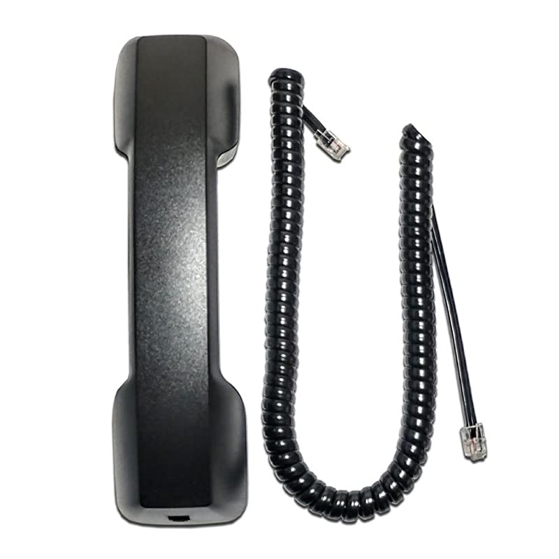 Compatible Handset for KXT7000T7100T7200T7300T7400T7600 with 9ft Curly Cord Model PQJX2PM409Z