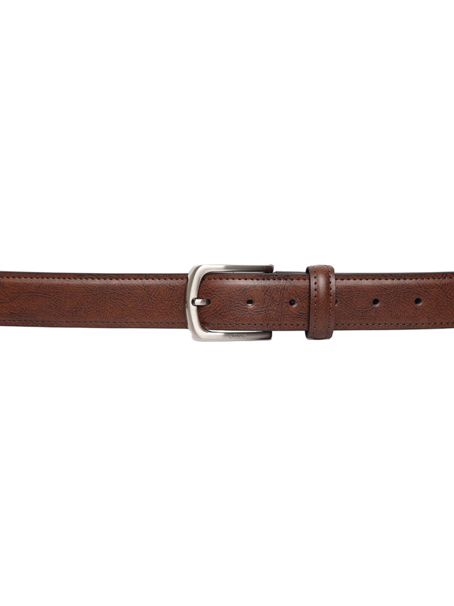 BULCHEE Brown Leather Formal Belt for Men