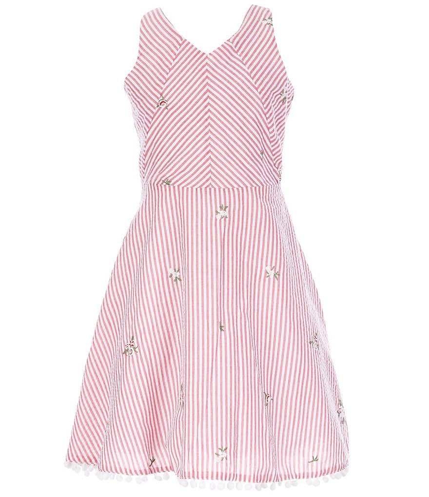 Polo Ralph Lauren Big Girls 7-16 Ombre Large Pony T-Shirt Dress