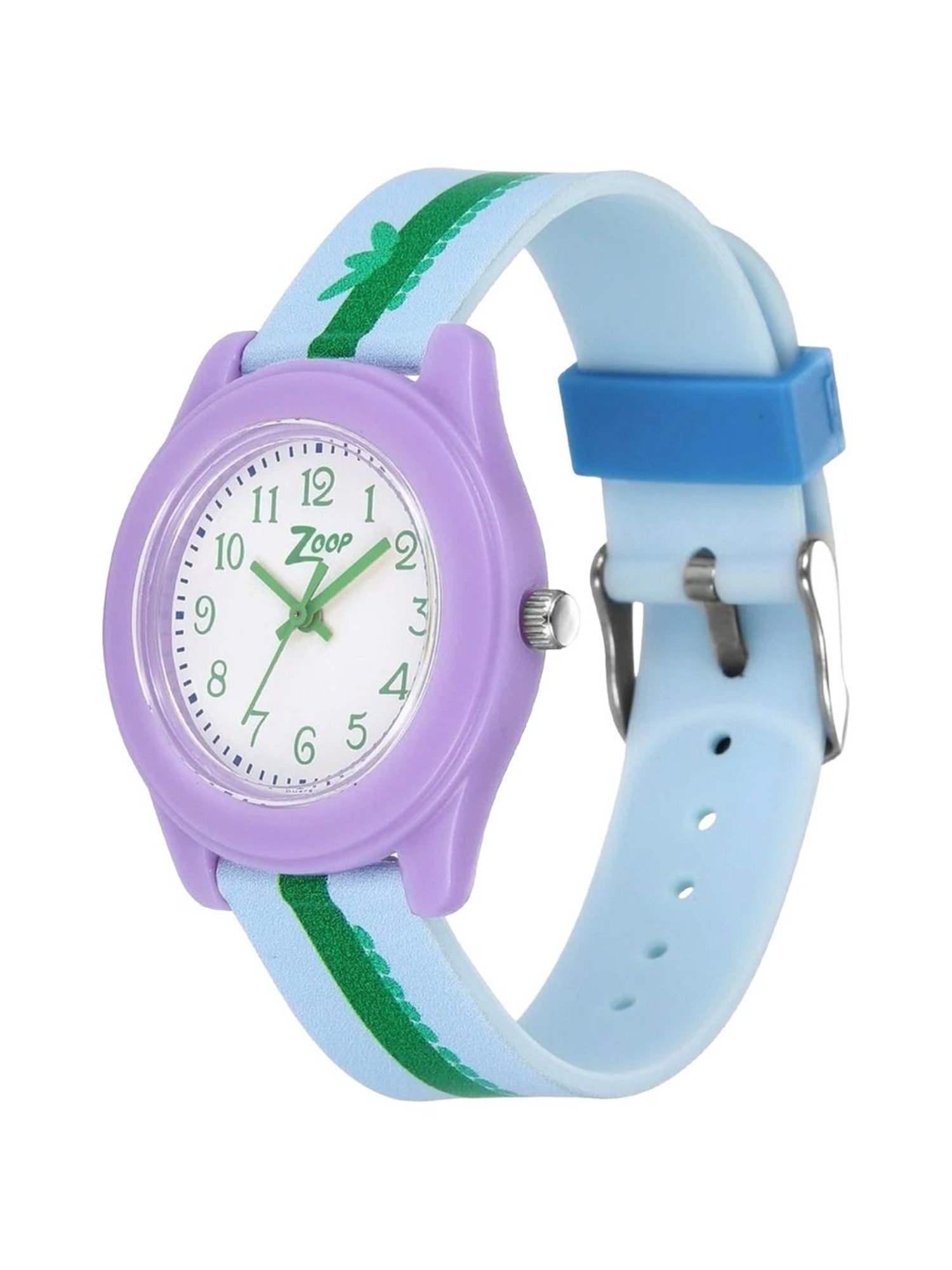 Zoop NS26019PP33W Unisex Analog Watch