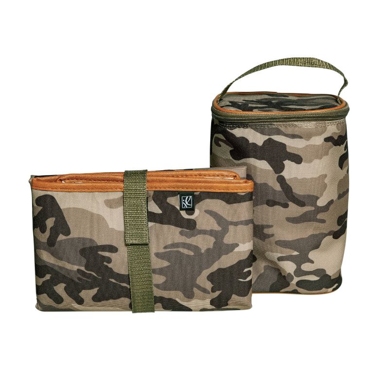 J.L. Childress TwoCOOL Double Bottle Cooler - Natural Camo - 30qt