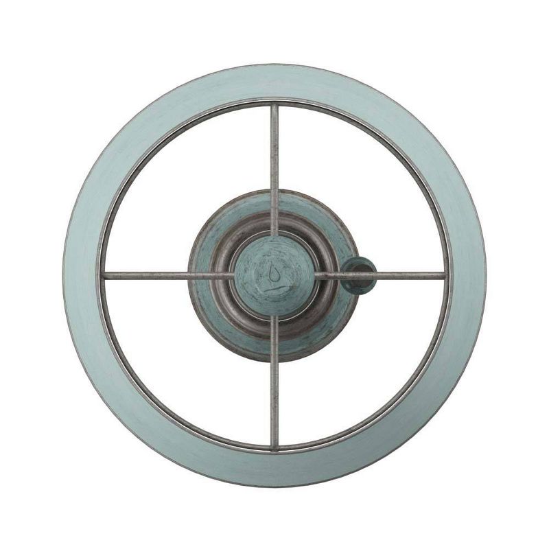 Chelsea Blue Accent Table Lamp with Fabric Shade  - StyleCraft