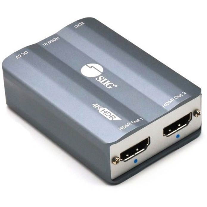 SIIG 1x2 HDMI 2.0 4K HDR Splitter