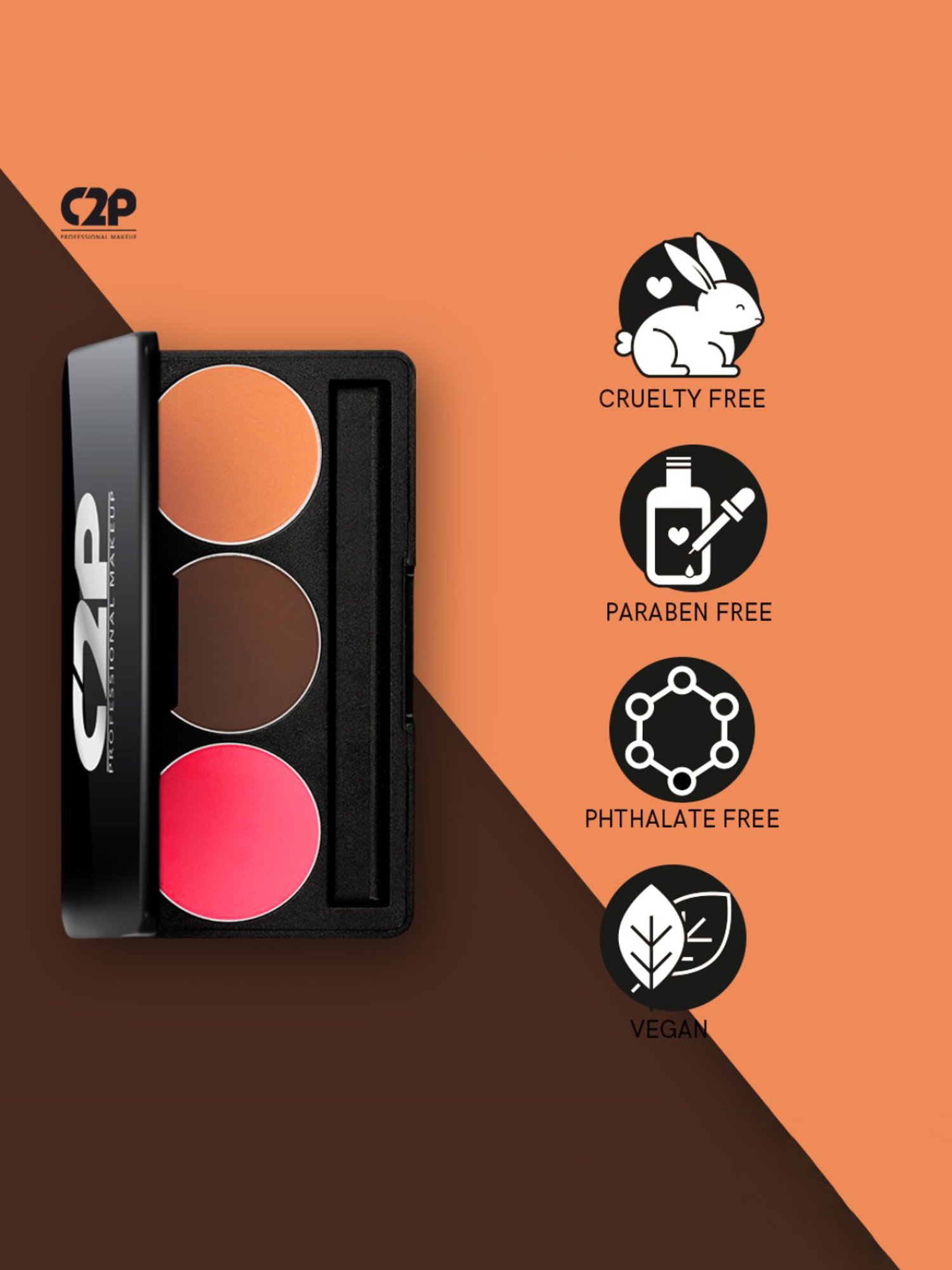 Revolution Pro Glam Mood Face Palette Medium