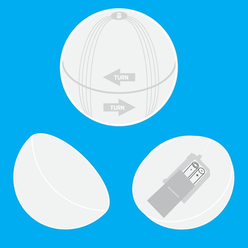 Premier Pet Automatic Ball of Yarn Cat Toy - White