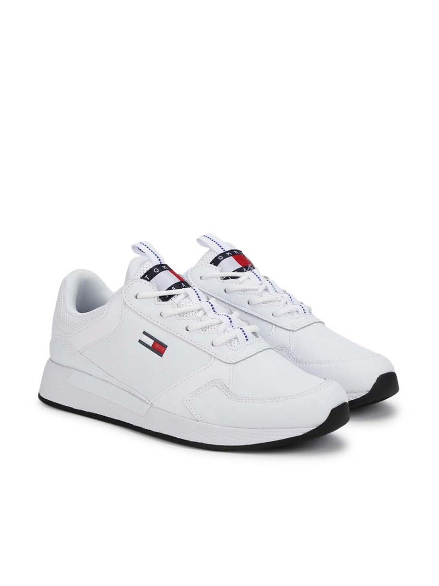 Tommy Hilfiger Men's White Casual Sneakers