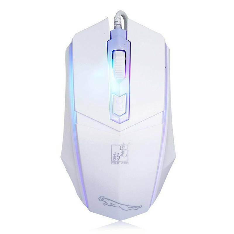 Keyboard and mouse combo, USB RGB LED Backlighting Mechanical Keycaps Rainbow Backlit Gaming Keyboard & 800/1200/1600 DPI LED Optical for Windows PC Gamers, Plug and Play