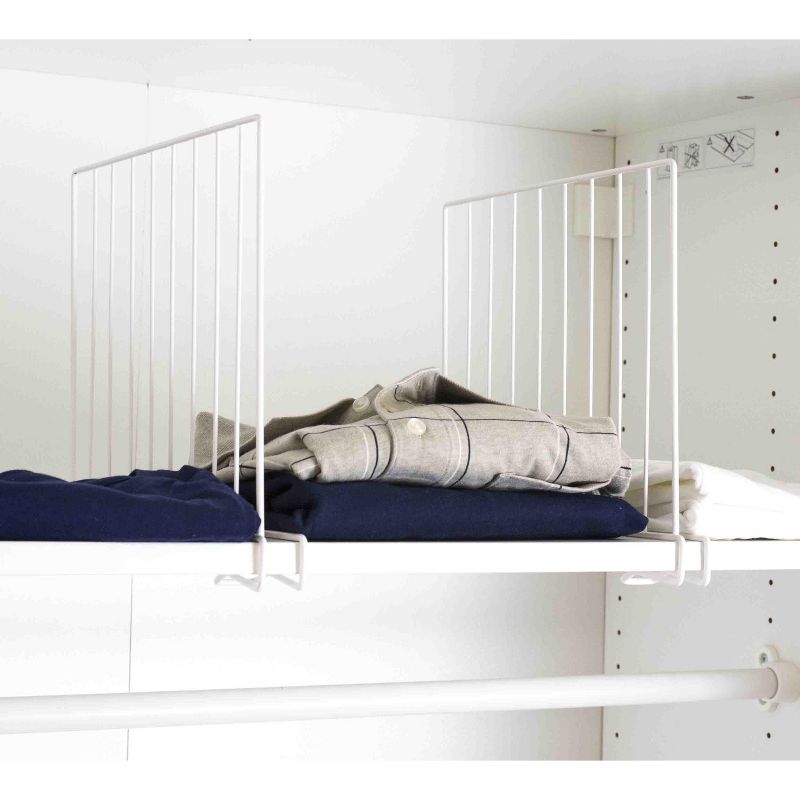 Honey-Can-Do 2-Tier Nesting Bamboo Shoe Rack