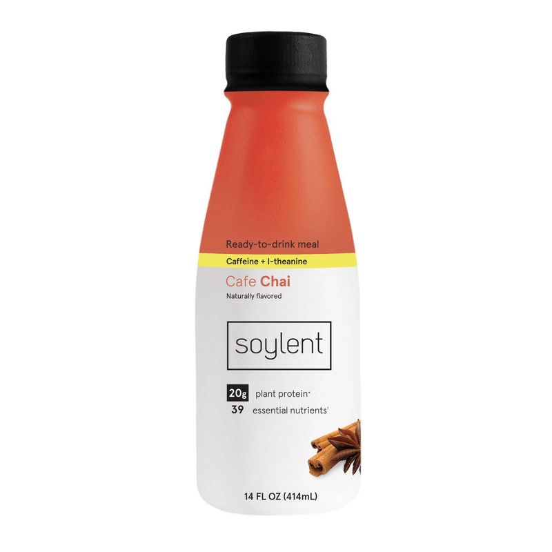 Soylent Nutritional Shake - Cafe Chai - 14 fl oz/12pk