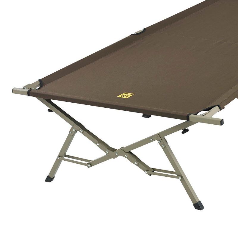 SJK Big Cot Portable Outdoor Travel & Camping Cot with Carry Bag | 56780516