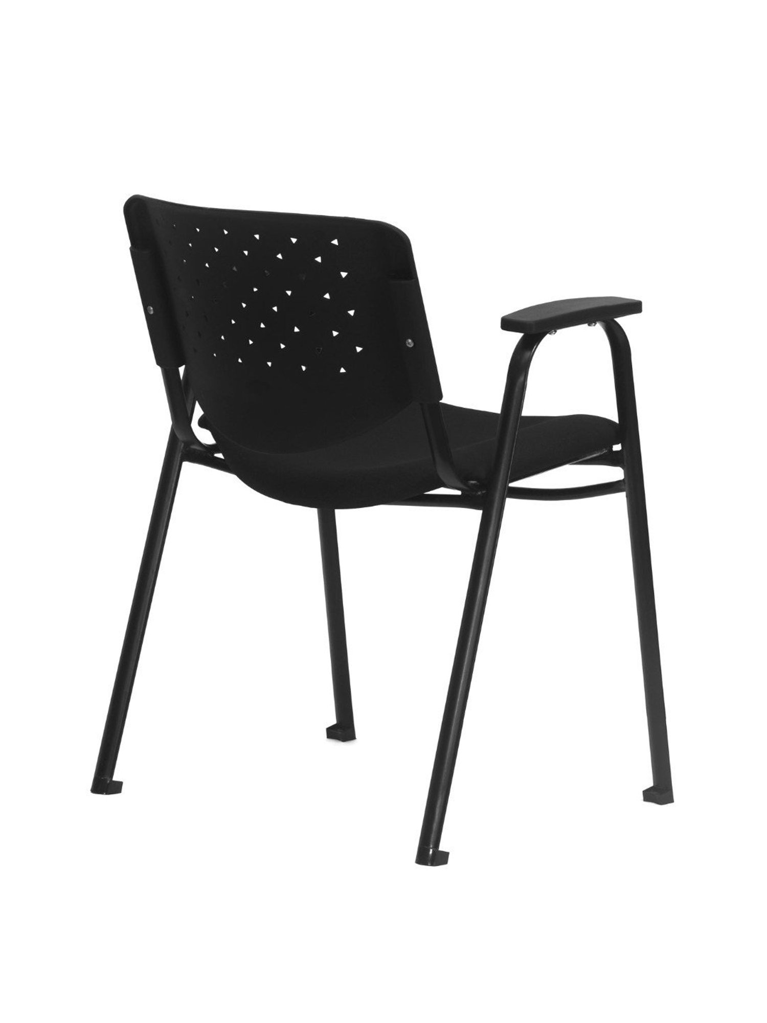Durian Chaste Black Fabric Executive Chair