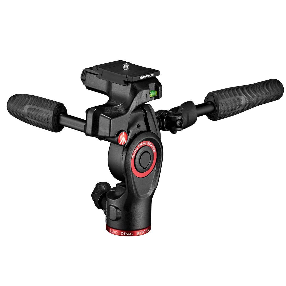 Manfrotto Befree 3-Way Live Tripod Head, Black #MH01HY-3WUS