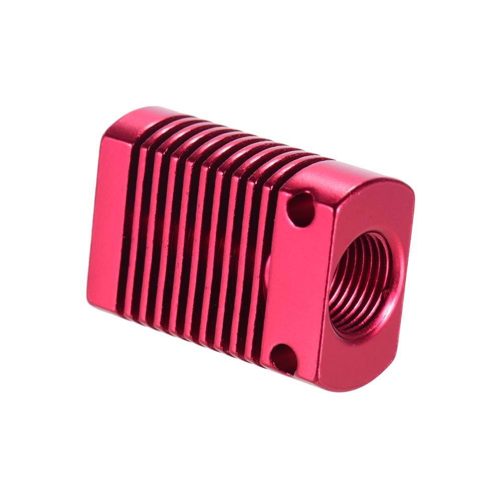 Creality 3D Heat Sink Radiator Fin Aluminum Cooling Block 27 * 20 * 12mm for CR-10 Series/ Ender-3 3D Printer MK10 Extruder, 1pcs