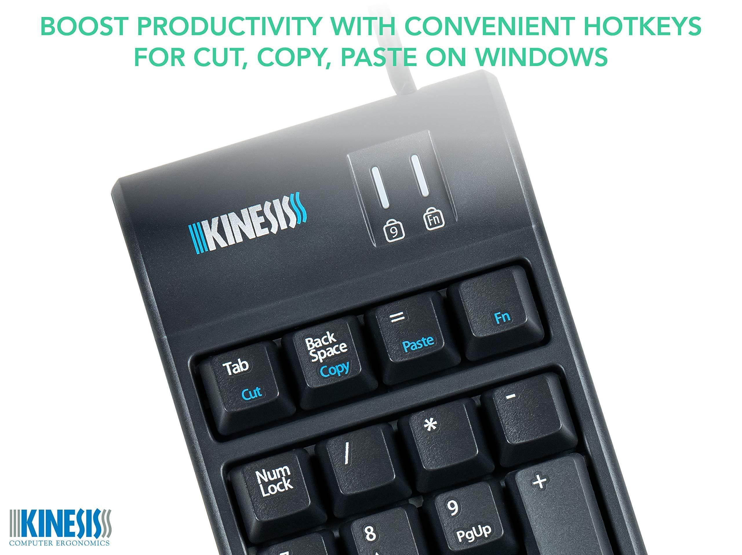 Kinesis Freestyle2 Keypad for PC, AC800HPB-US
