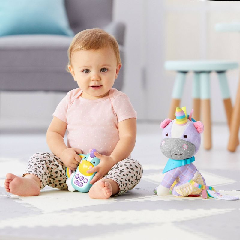 Skip Hop Zoo Unicorn Baby Cell Phone Toy