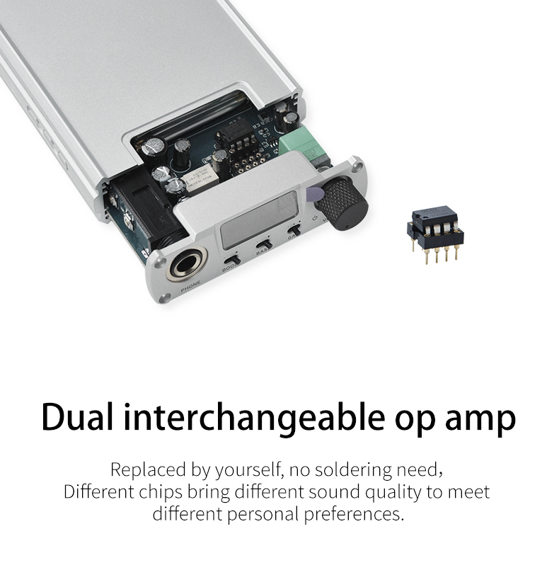 XDUOO XD-05 Plus Portable "Desktop" Headphone Amplifier 32bit/384kHZ DSD256 DAC Headphone Amplifier