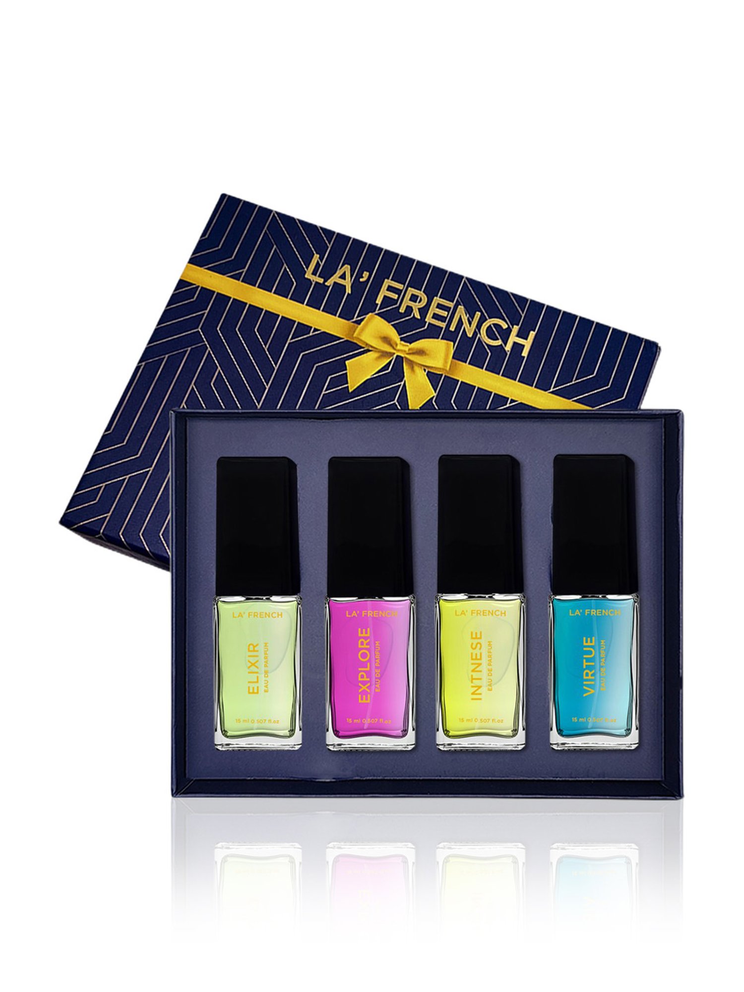 La'french Elixir, Explore, Intnese & Virtue Eau de Parfum Gift Set