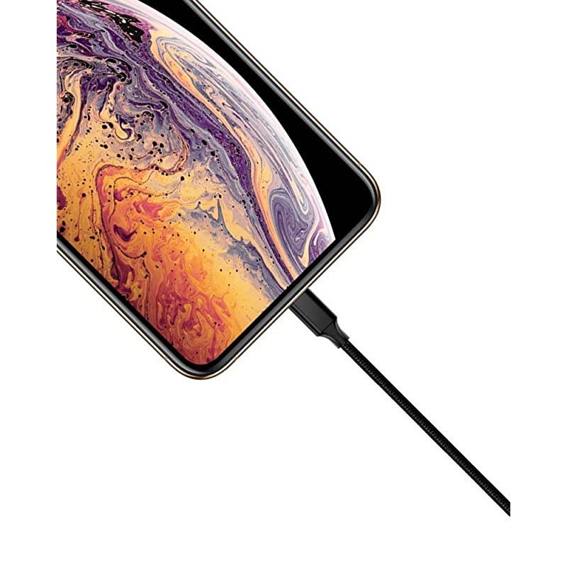 6-Inch Short Charging Cable Cord Charger Sync/Charge Compatible with iPhone 11/11 Pro/Xs/Xs Max/Xr/X/8/8 Plus/7/7 Plus/6s/6s Plus/5c/5se/5s/iPad Pro/iPad Mini/iPod Touch [5-Packs]