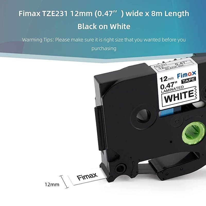 Compatible Label Tape Replacement for Brother Label Maker Tape TZe-251 TZe-151 TZe-451 TZe-651 24mm TZe Tape for P-Touch PT-D600 PT-P700 PTP750W PT2730 ( Clear, White, Yellow, Red, 4-Pack )