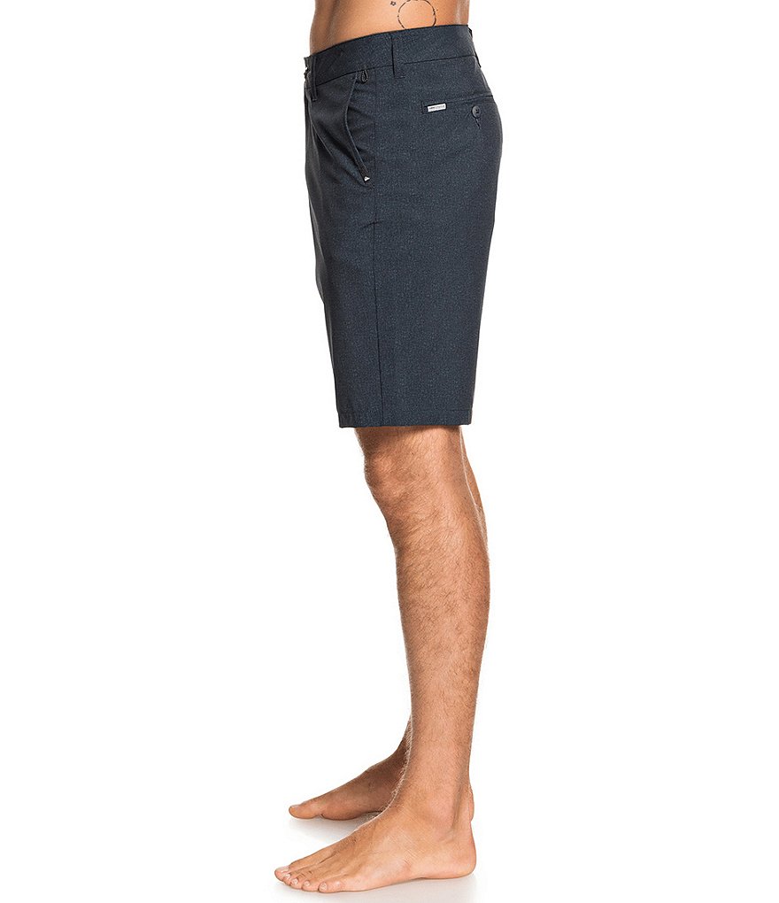 Quiksilver Union Heather Amphibian 20#double; Outseam REPREVE&reg; Recycled Materials Hybrid Shorts