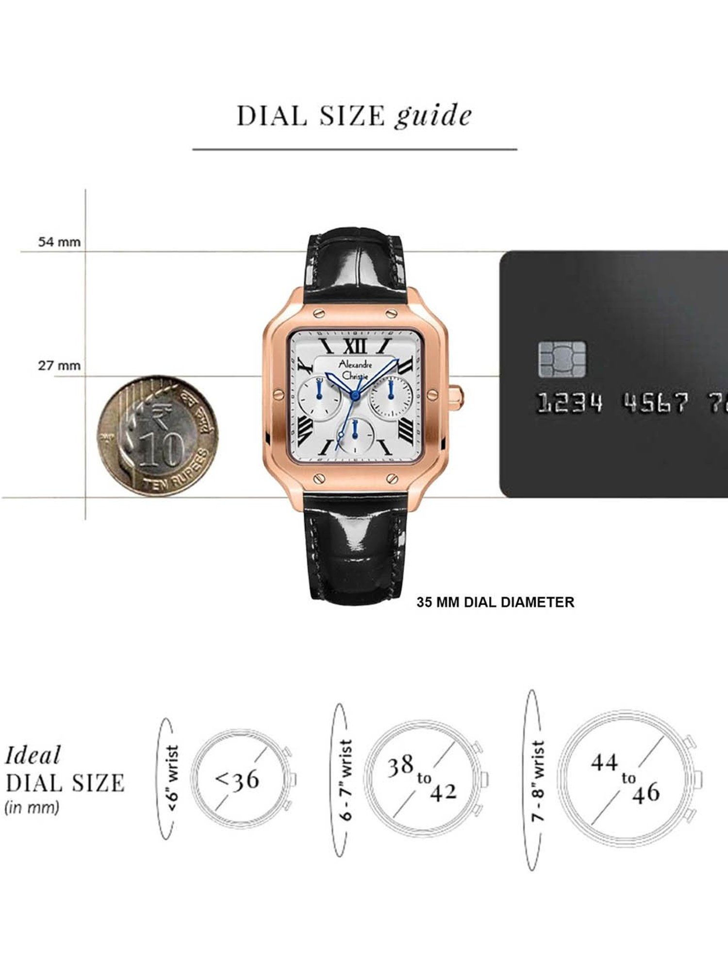 ALEXANDRE CHRISTIE 2B18BFLRGSLBA Passion Analog Watch for Women