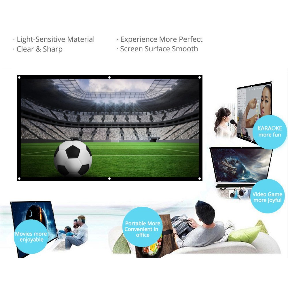 elite screens diy pro, indoor outdoor portable projector screen pvc 114-inch 16:9, 8k 4k ultra hd 3d movie theater cinema 114"