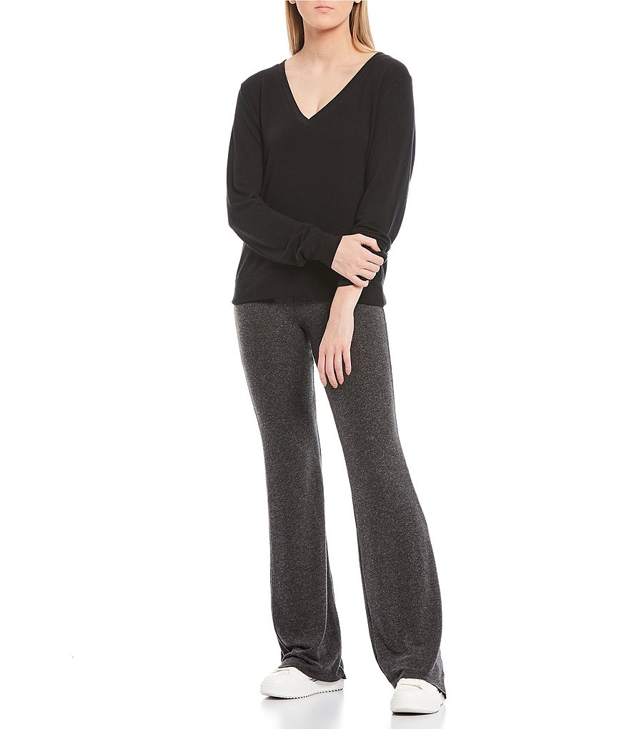 WILDFOX Deep V-Neck Baggy Beach French Terry Pullover