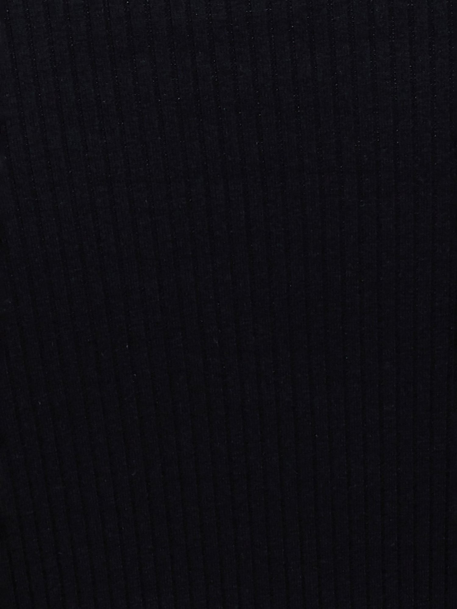 Code by Lifestyle Black Cotton Regular Fit Top