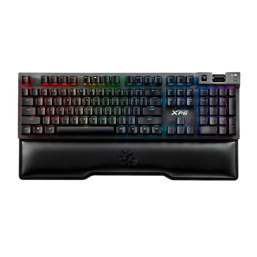 XPG Summoner RGB Mechanical Keyboard Cherry MX Red Switch w/ Magnetic Wrist Rest