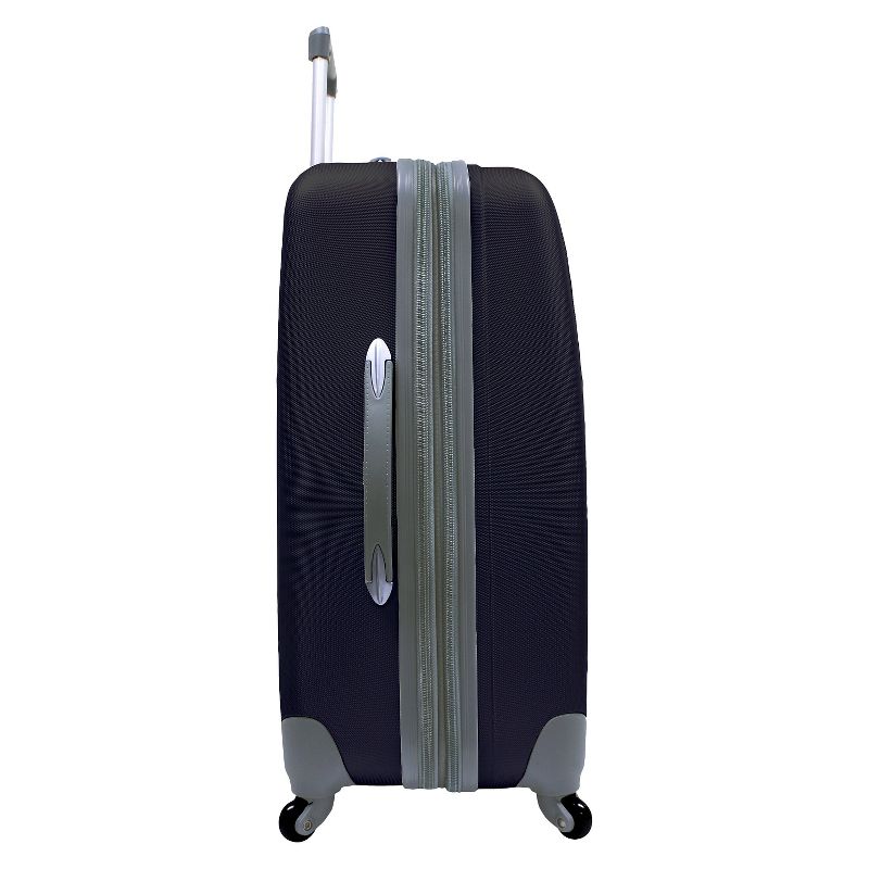 Traveler's Choice Toronto 25" Expandable Hardside Spinner Suitcase - Black
